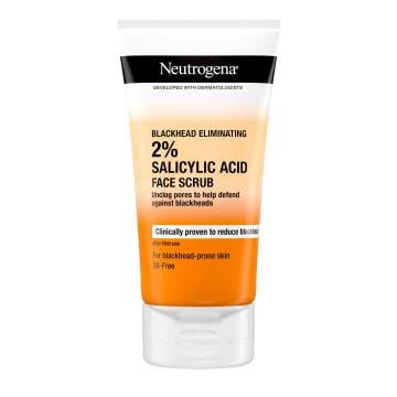 Neutrogena<sup>®</sup> <br>Blackhead Eliminating <br> 2 % Salicylic Acid Face Scrub