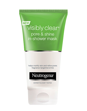 NEUTROGENA VISIBLY CLEAR<sup>®</sup> Pore & Shine In-Shower Mask 